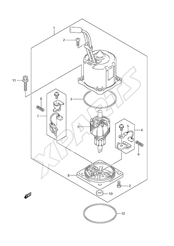  PTT Motor til Suzuki motor